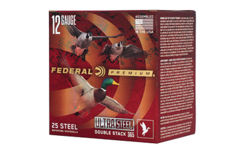 Federal Premium Ultra Steel 12 Gauge Shotshells * 1 1/4 oz #3 & #5 Steel Shot