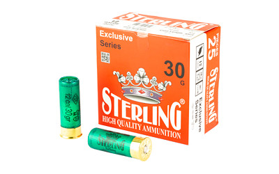 Sterling Exclusive Series 12 Gauge #9 Shot Shells * 25 Rounds per Box
