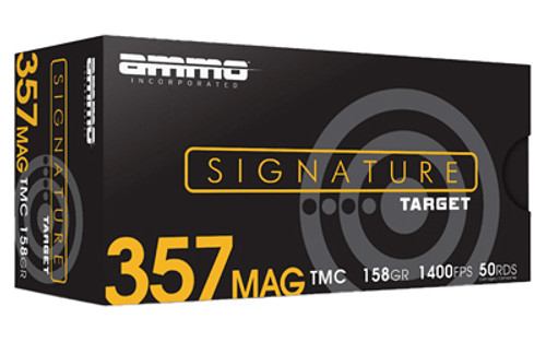 Ammo Inc 357 Magnum Signature Target Ammunition * 158 Grain Total Metal Coating Ammo Inc 357 Magnum Signature Target Ammunition * 158 Grain Total Metal Coating
