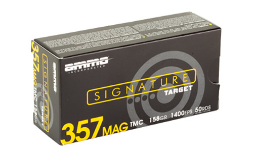 Ammo Inc 357 Magnum Signature Target Ammunition * 158 Grain Total Metal Coating Ammo Inc 357 Magnum Signature Target Ammunition * 158 Grain Total Metal Coating