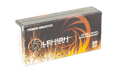 Lehigh Defense Controlled Chaos .223 Remington 55 Grain Boat Tail Hollow Point Ammunition (20 Rounds)