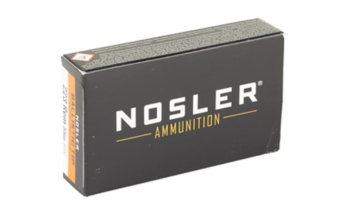 Nosler 223 Remington Ballistic Tip 55 Grain Ammunition * 20 Rounds per Box, 200 per Case Nosler 223 Remington Ballistic Tip 55 Grain Ammunition * 20 Rounds per Box, 200 per Case