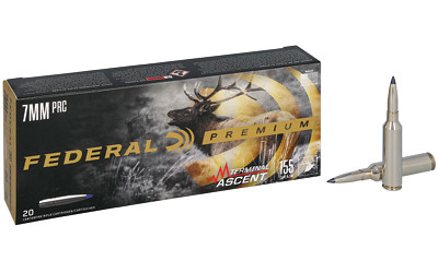 Federal Premium Terminal Ascent 7mm PRC 155 Grain Bullet - Pack of 20
