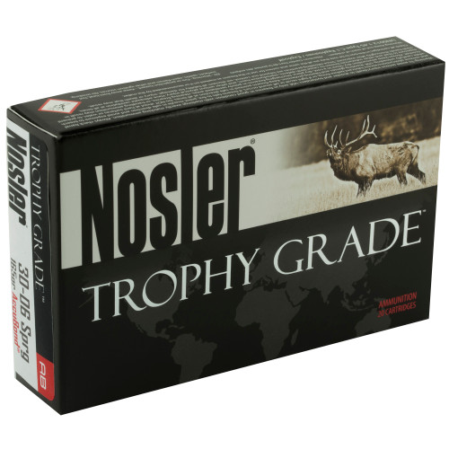 Nosler Trophy Grade .30-06 Springfield 165 Grain AccuBond Ammunition (20 Rounds per Box) Nosler Trophy Grade .30-06 Springfield 165 Grain AccuBond Ammunition (20 Rounds per Box)