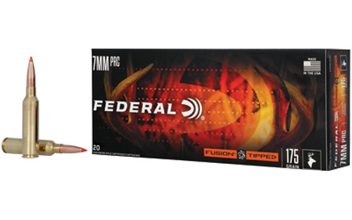 Federal Fusion Tipped 7mm PRC 175 Grain Rifle Ammunition - Box of 20 Federal Fusion Tipped 7mm PRC 175 Grain Rifle Ammunition - Box of 20