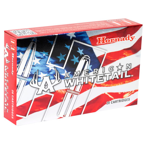 Hornady American Whitetail 7mm Remington Ammo - 154 Grain InterLock - 20 Rounds per Box Hornady American Whitetail 7mm Remington Ammo - 154 Grain InterLock - 20 Rounds per Box