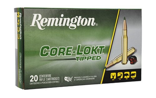 Remington Core-Lokt Tipped 7mm-08 Remington 140 Grain Polymer Tip Hunting Ammunition Remington Core-Lokt Tipped 7mm-08 Remington 140 Grain Polymer Tip Hunting Ammunition