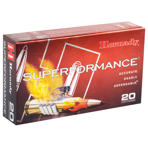 Hornady Superformance SST 150 Grain 308 Winchester Ammunition - Pack of 20 Hornady Superformance SST 150 Grain 308 Winchester Ammunition - Pack of 20