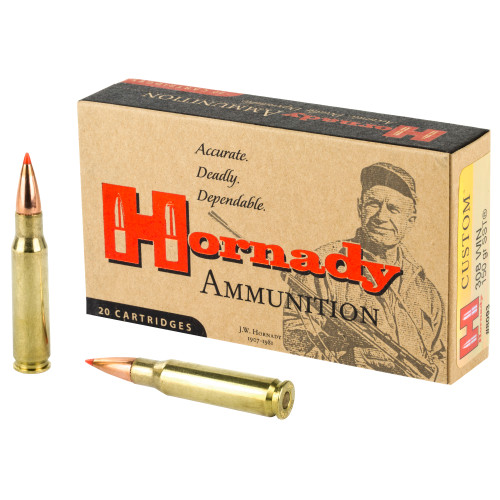 Hornady Custom 308 Winchester 150-Grain SST Ammunition - 20 Rounds Per Box Hornady Custom 308 Winchester 150-Grain SST Ammunition - 20 Rounds Per Box