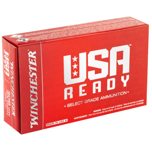 Winchester Ammunition USA Ready .308 Winchester 168-Grain Open Tip * 20 Rounds Per Box