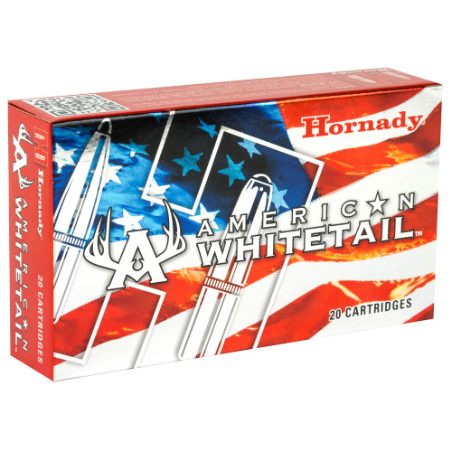 Hornady American Whitetail .308 Winchester 150 Grain InterLock Rifle Ammunition - 20 Rounds per Box, 200 per Case
