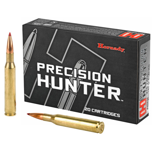 Hornady Precision Hunter 270 Winchester 145 Grain ELD-X Ammunition - 20 Rounds Per Box