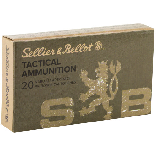 Sellier & Bellot 300 Blackout 200 Grain FMJ Rifle Ammunition (20 Rounds) Sellier & Bellot 300 Blackout 200 Grain FMJ Rifle Ammunition (20 Rounds)