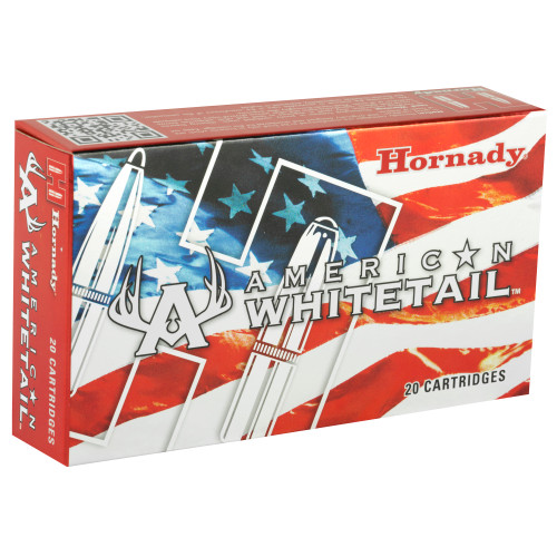 Hornady American Whitetail .243 Winchester 100 Grain InterLock Bullet Ammunition - 20 Rounds per Box Hornady American Whitetail .243 Winchester 100 Grain InterLock Bullet Ammunition - 20 Rounds per Box
