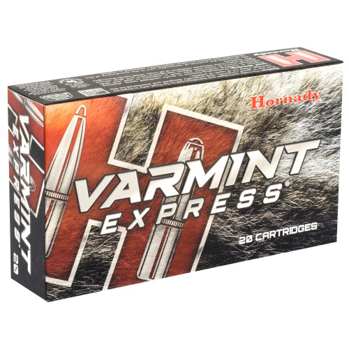 Hornady Varmint Express 220 Swift 55 Grain V-Max Ammunition - Pack of 20 Hornady Varmint Express 220 Swift 55 Grain V-Max Ammunition - Pack of 20