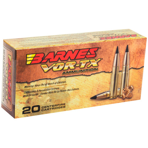 Barnes VOR-TX 300 Blackout 110 Grain Tipped Triple Shock X Ammunition, Part #21548