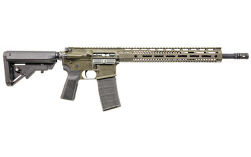 WATCHTOWER 15M Semi-Automatic AR-15 Rifle in Olive Drab Green with 16-Inch Barrel and 30-Round Capacity