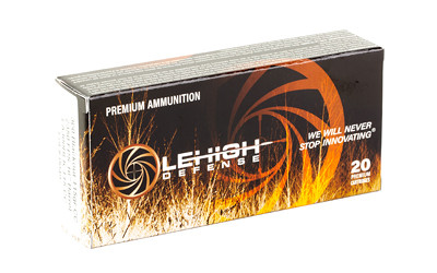 Lehigh Defense Controlled Chaos 300 Blackout 115 Grain Flat Base Hollow Point Ammunition (20/200)