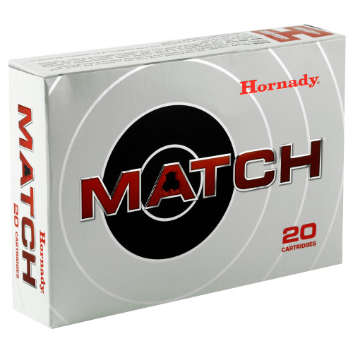 Hornady 338 Lapua Match 250-Grain Boat Tail Hollow Point Ammunition - 20 Rounds Per Box Hornady 338 Lapua Match 250-Grain Boat Tail Hollow Point Ammunition - 20 Rounds Per Box