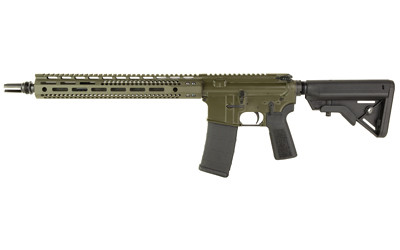 WATCHTOWER Firearms 15M AR-15 Rifle in 5.56 NATO with 14.5-inch Barrel and Olive Drab Green Finish