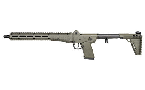 Kel-Tec Sub 2000 5.7x28mm Carbine with 20-Round Magazine, Green Polymer Frame