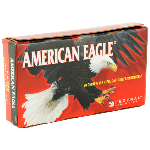 Federal American Eagle 6.8 SPC 115 Grain Full Metal Jacket Ammunition - Pack of 20/200 Rounds