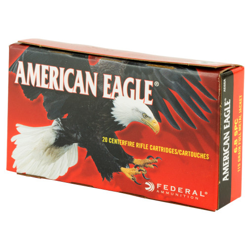 Federal American Eagle 6.8 SPC 115 Grain Full Metal Jacket Ammunition - Pack of 20/200 Rounds