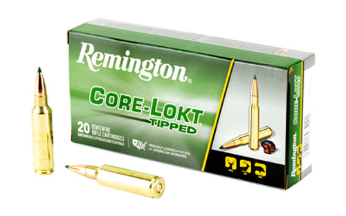 Remington Core-Lokt Tipped 150 Grain .300 Winchester Short Magnum Ammo (20 Rounds) Remington Core-Lokt Tipped 150 Grain .300 Winchester Short Magnum Ammo (20 Rounds)
