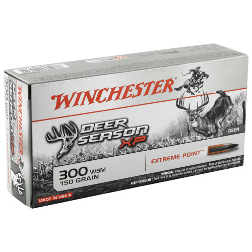 Winchester Ammunition Deer Season XP 300 Winchester Short Magnum 150 Grain Polymer Tip * 20 Rounds per Box Winchester Ammunition Deer Season XP 300 Winchester Short Magnum 150 Grain Polymer Tip * 20 Rounds per Box