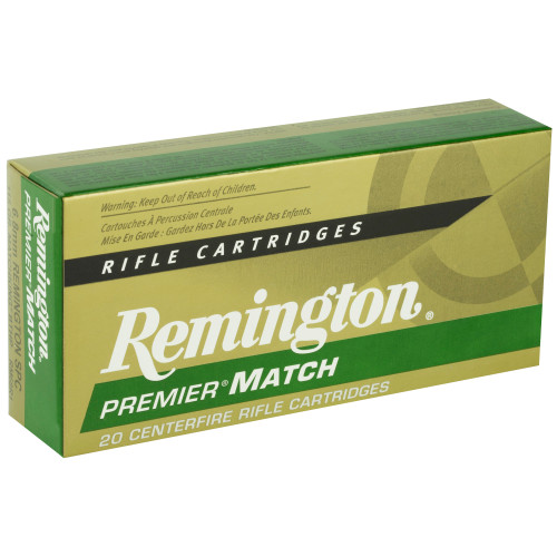 Remington Premier Match 6.8 SPC 115-Grain Boat Tail Hollow Point Ammunition - Match-Grade Accuracy and Consistent Performance