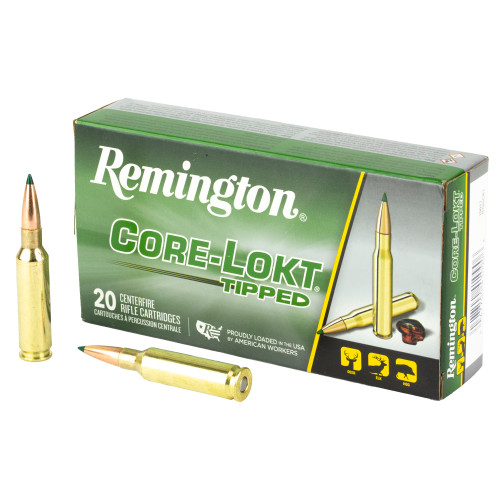 Remington Core-Lokt Tipped 6.5 Creedmoor 129-Grain Polymer Tip Ammunition (20 Rounds per Box) Remington Core-Lokt Tipped 6.5 Creedmoor 129-Grain Polymer Tip Ammunition (20 Rounds per Box)