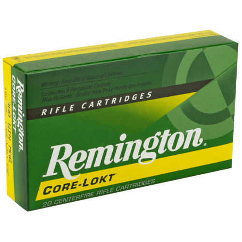 Remington Core-Lokt 300 Winchester Magnum 180 Grain Pointed Soft Point Ammunition * Reliable Big Game Hunting Load Remington Core-Lokt 300 Winchester Magnum 180 Grain Pointed Soft Point Ammunition * Reliable Big Game Hunting Load
