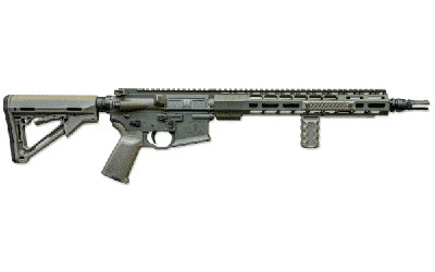 SOLGW SAGE M4-76 AR-15 Rifle with 13.7-Inch Barrel, 30 Rounds, in Green
