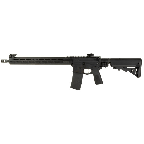Springfield SAINT AR-15 Rifle with LAW Tactical Folding Stock Adapter, 16-inch Barrel, 30 Rounds - Black