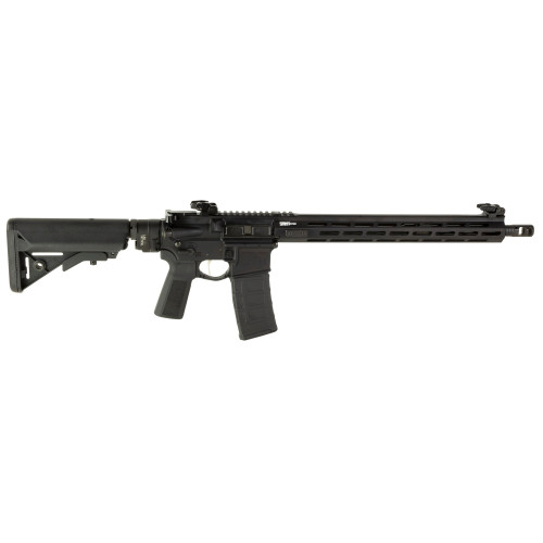 Springfield SAINT AR-15 Rifle with LAW Tactical Folding Stock Adapter, 16-inch Barrel, 30 Rounds - Black