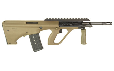 Steyr Arms AUG A3 M2 300 Blackout Semi-Automatic Rifle - 16 Inch Barrel, 30 Rounds, Green Synthetic Stock