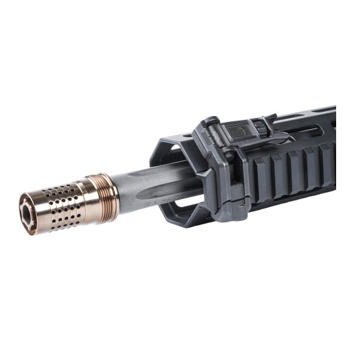 Noveske Gen 4 AR-15 Rifle with 17-inch Barrel and Magpul MBUS Pro Sights Noveske Gen 4 AR-15 Rifle with 17-inch Barrel and Magpul MBUS Pro Sights