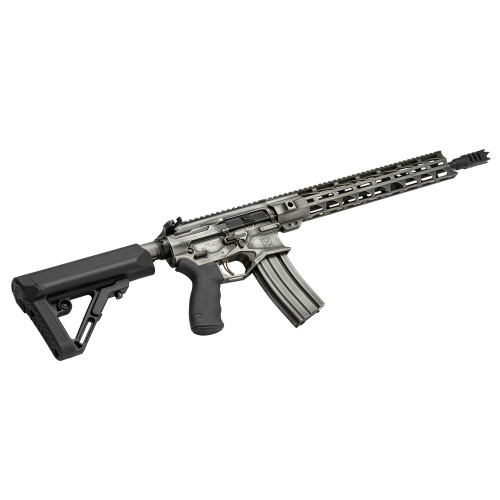 WMD Guns Beast AR-15 Rifle with NiB-X Coating * Battle Worn Distressed Finish, 16-Inch Barrel, Semi-Automatic, 30-Round Capacity