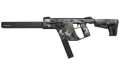 KRISS USA Inc Vector CRB 45 ACP Semi-Automatic Rifle with 16-Inch Threaded Barrel and Adjustable Stock in MultiCam Black