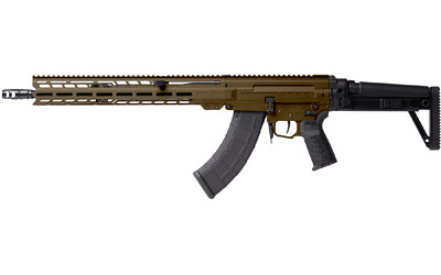 CMMG DISSENT MK47 7.62x39mm Semi-Automatic Rifle with Folding Stock in Midnight Bronze