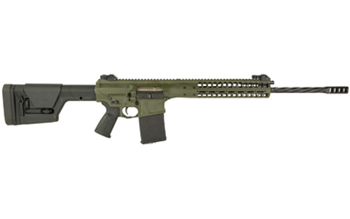 LWRC REPR MKII 7.62 NATO Rifle with 20-Inch Spiral Fluted Barrel and Magpul Stock in Olive Drab Green LWRC REPR MKII 7.62 NATO Rifle with 20-Inch Spiral Fluted Barrel and Magpul Stock in Olive Drab Green