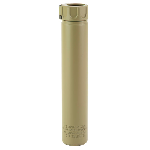 Surefire SOCOM Ti2 End Mount Sound Suppressor for 7.62mm/308 Caliber - Titanium, Flat Dark Earth Finish