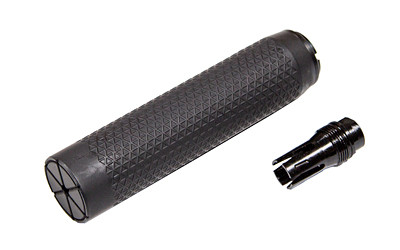 Radical Defense CS-5TI 5.56 NATO Suppressor with Forward Venting Design, Black