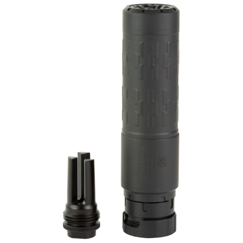SilencerCo Velos LBP 5.56mm Suppressor * Black Stainless Steel Design