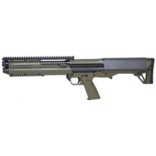 Kel-Tec KSG 12-Gauge Pump Action Shotgun with Green Polymer Stock and Dual Tube Magazines