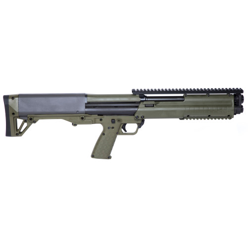 Kel-Tec KSG 12-Gauge Pump Action Shotgun with Green Polymer Stock and Dual Tube Magazines