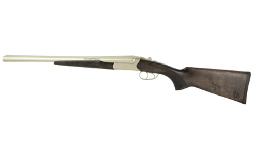 Heritage Badlander Side-By-Side Shotgun 20 Gauge with Nickel Finish and Bead Sight