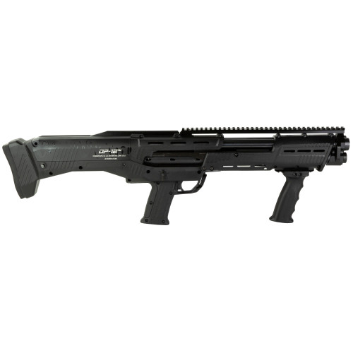 Standard Manufacturing Company DP-12 12-Gauge Pump Action Shotgun with 18.88-inch Barrel, 14-Round Capacity, Black Polymer Stock