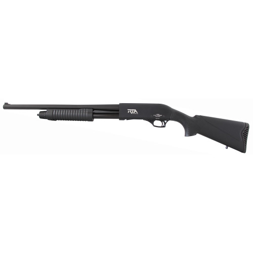 Armscor Rock Island Armory Meriva 12 Gauge Pump Action Shotgun - 18.5 Inch Barrel, 5-Round Capacity, Black Polymer Stock