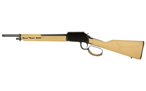 Rossi Rio Bravo Tact 22LR Lever-Action Rifle with Threaded Barrel in Flat Dark Earth Rossi Rio Bravo Tact 22LR Lever-Action Rifle with Threaded Barrel in Flat Dark Earth